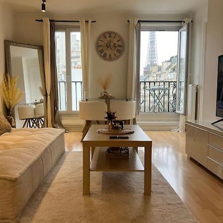 Appartement Paris Vue Tour Eiffel Trocadero Zewnętrze zdjęcie