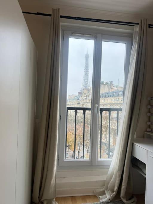 Appartement Paris Vue Tour Eiffel Trocadero Zewnętrze zdjęcie