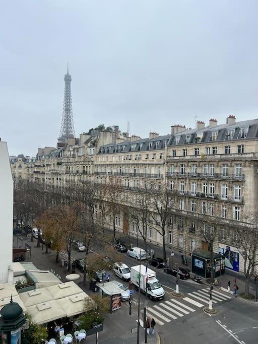 Appartement Paris Vue Tour Eiffel Trocadero Zewnętrze zdjęcie