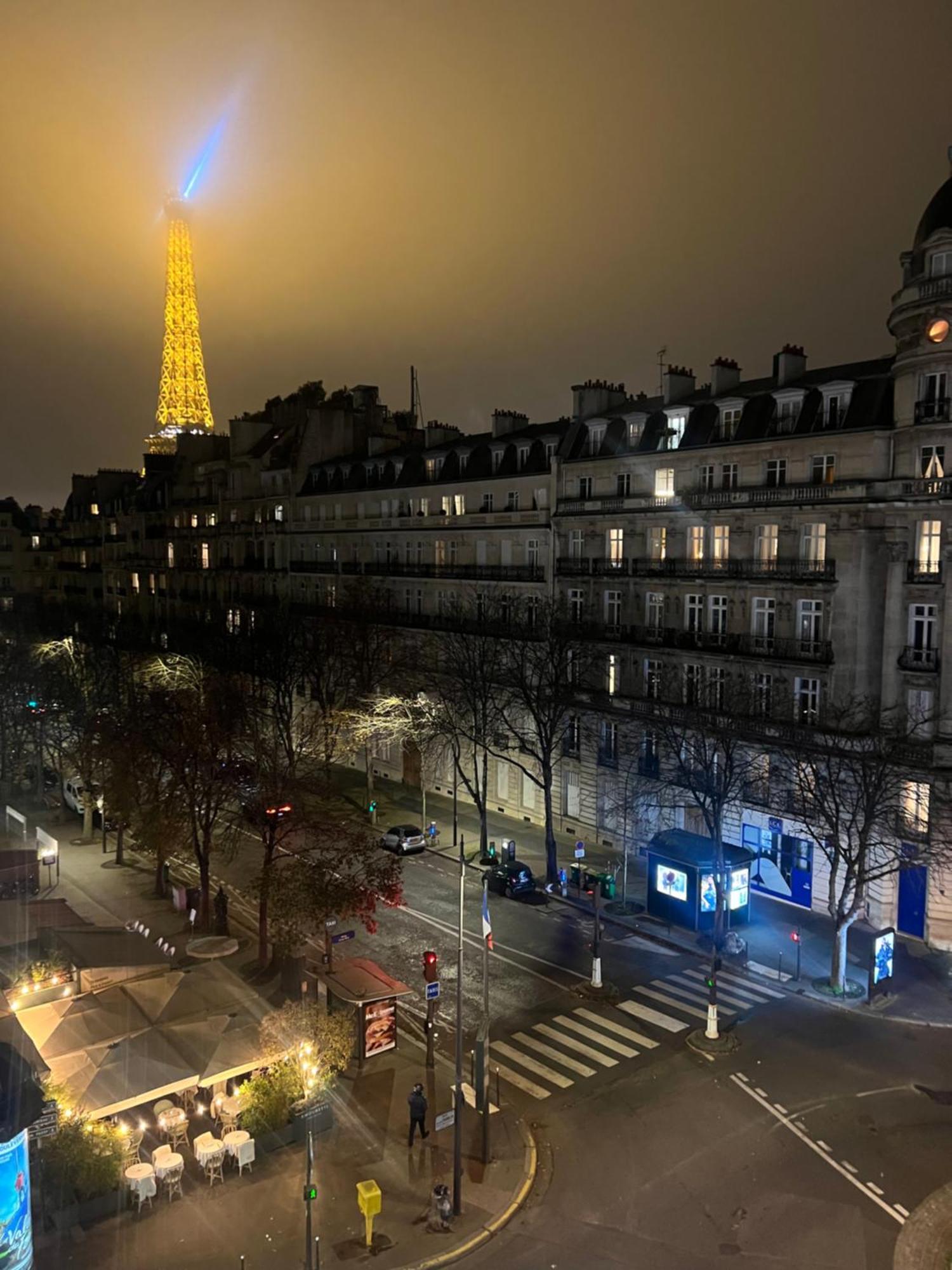 Appartement Paris Vue Tour Eiffel Trocadero Zewnętrze zdjęcie