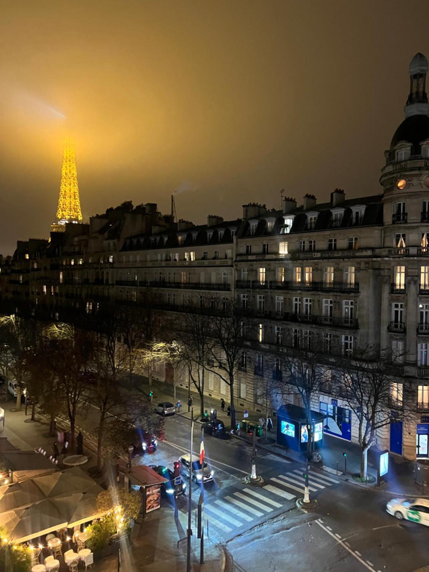 Appartement Paris Vue Tour Eiffel Trocadero Zewnętrze zdjęcie